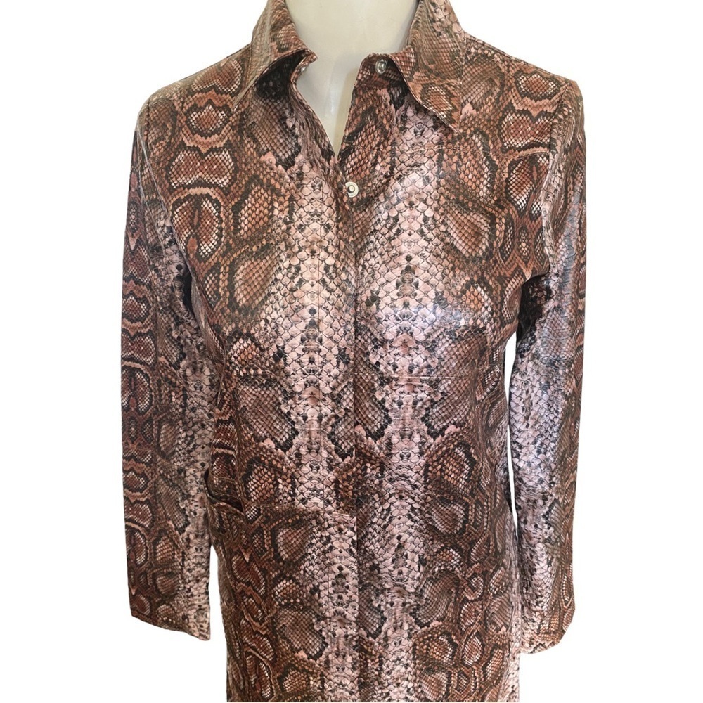 I.Am.Gia Snakeskin Print Coat Size XXS (0-2) - Picture 4 of 13